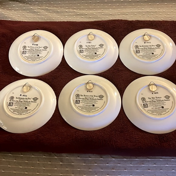 Lord of the rings collectible plates - Picture 2 of 9